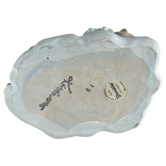 Dreamsicles Day 1995 Event Cherub Figurine With Bunny & Scroll Cast Art Vintage - Picture 6 of 8